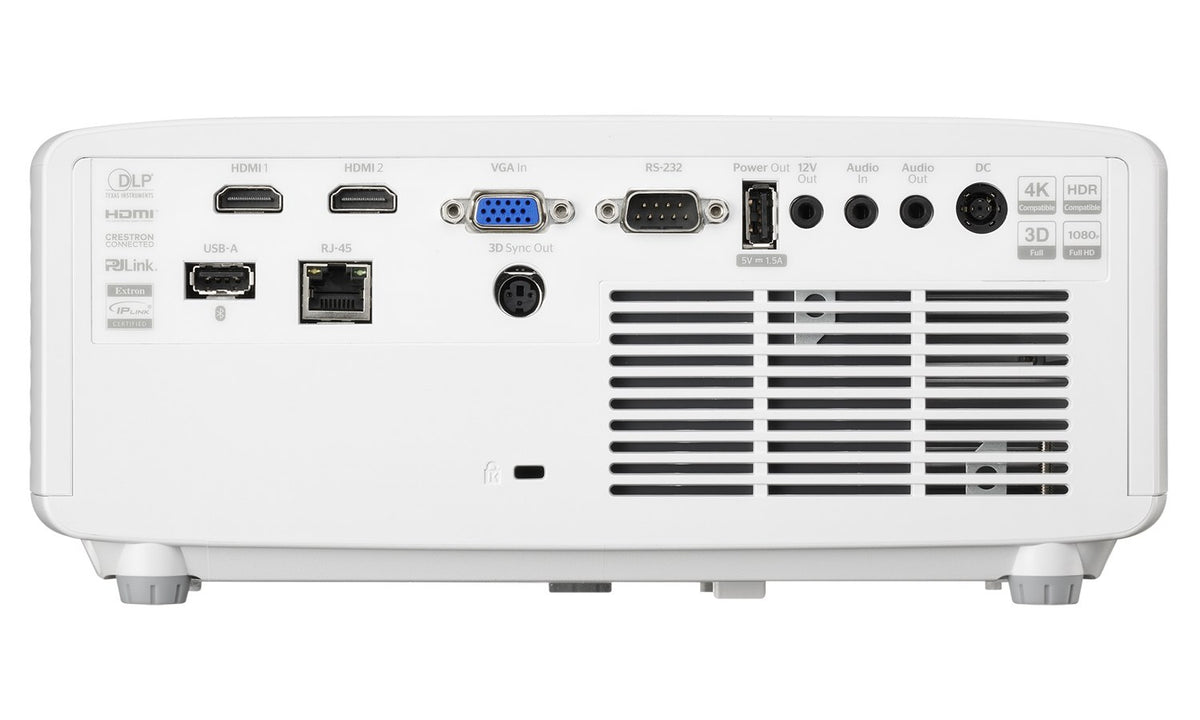 Optoma ZK521ST: 5,100 Lumen 4K UHD Laser Projector with Short Throw Lens, view 3