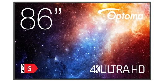 Optoma N3861K: 86 Inch 4K UHD Professional Display with Android 11