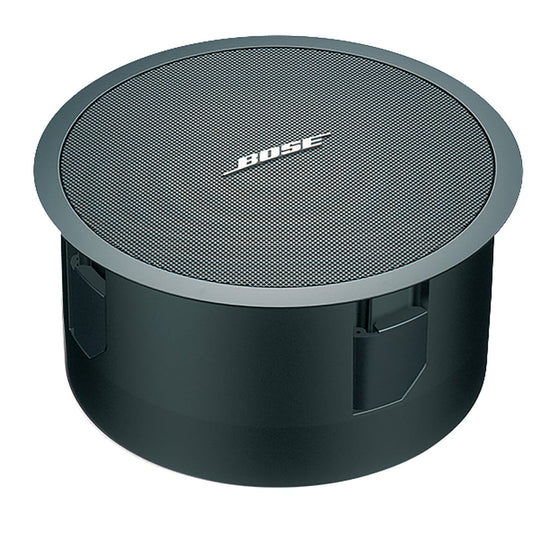 Bose FreeSpace 3 Acoustimass flush-mount bass module in black, front view