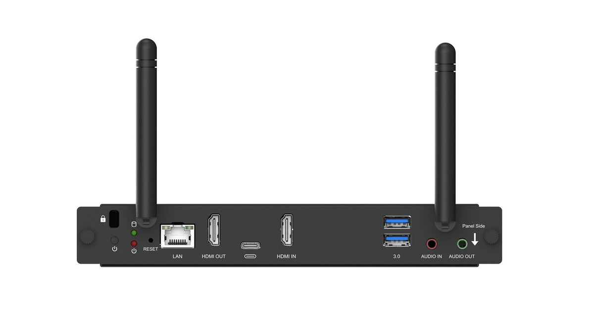 Optoma OPS200: EDLA slot-in PC for Creative Touch interactive flat panel displays, view 2