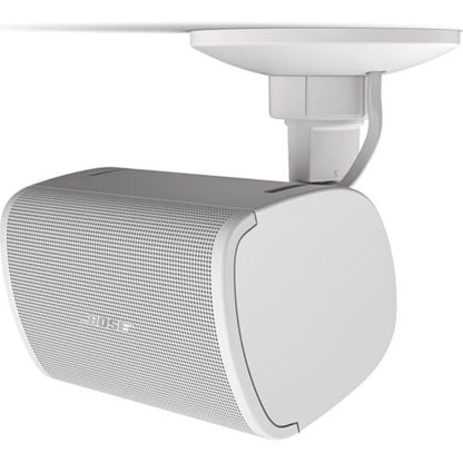 Bose CMB Ceiling Mount Bracket S2 white, mounted on a ceiling surface