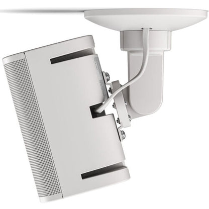 Bose CMB Ceiling Mount Bracket S2 white, close up of bracket hardware