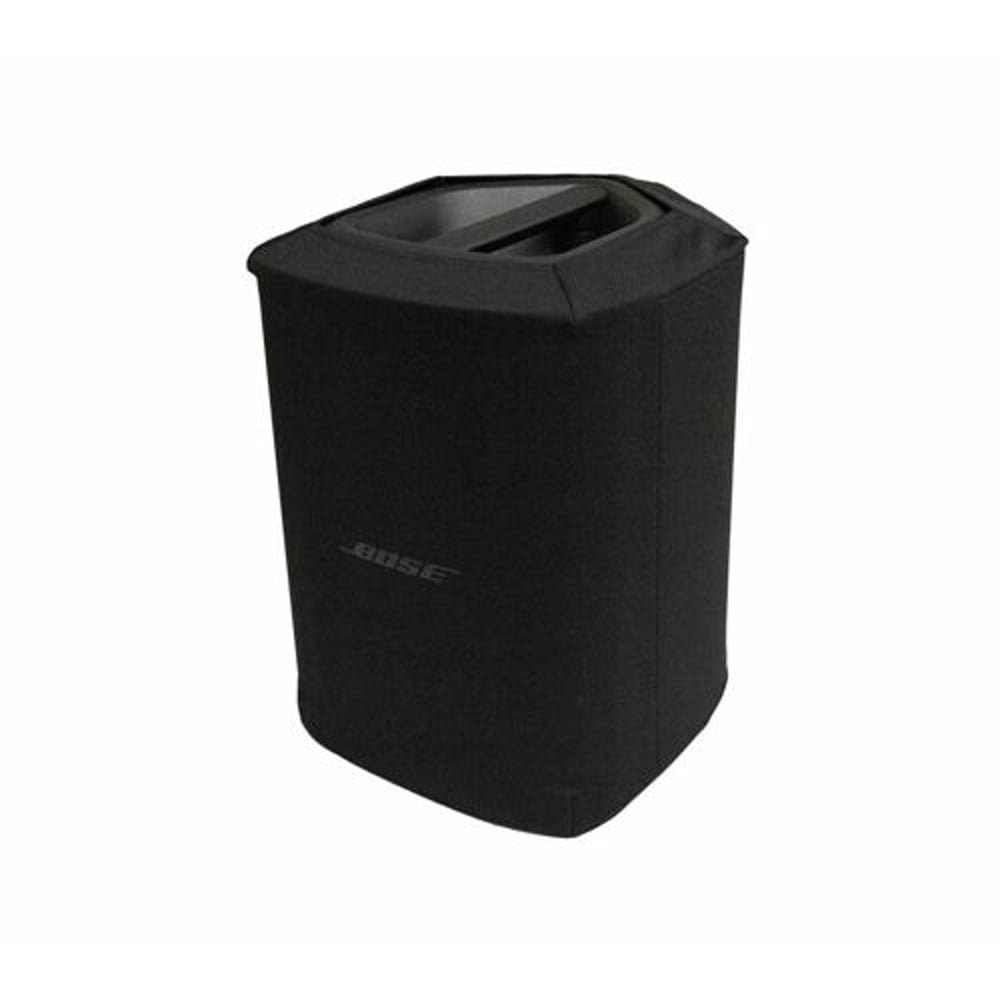 Bose S1 Pro+ play-through cover in black fitted over the S1 Pro+ speaker