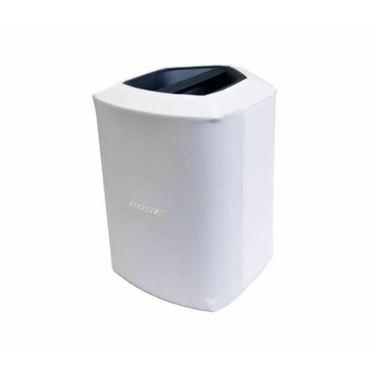 Bose S1 Pro+ play-through cover in white fitted over the S1 Pro+ speaker