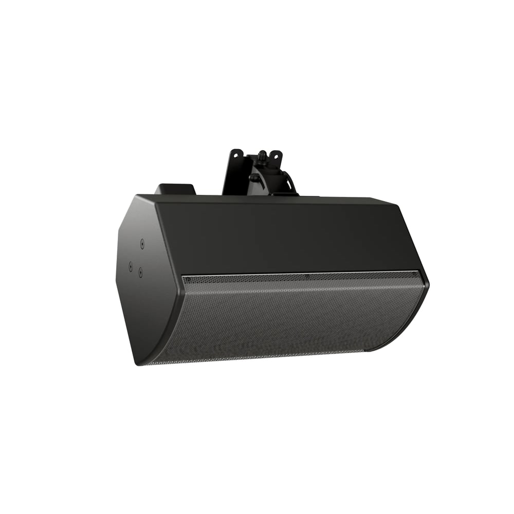 Bose AMU108-120 black close up of LF8 woofer and horn