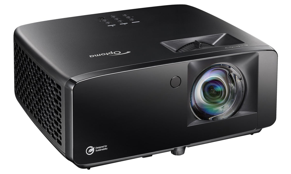 Optoma UHZ36STe: 4,000 Lumen 4K UHD Laser Projector with Short Throw Lens, view 4