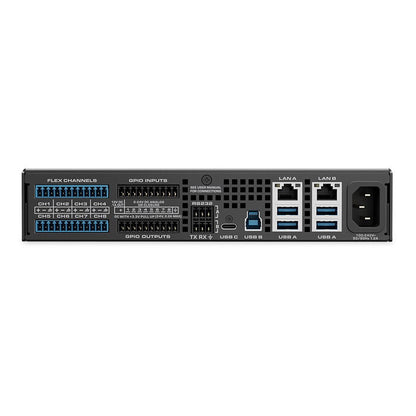 Q-SYS Core 8 Flex: Network and Analog I/O Processor, view 4