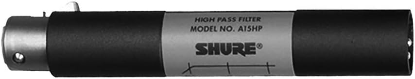 Shure A15HP high pass filter XLR input connector