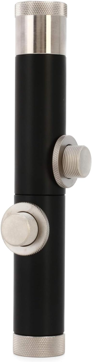 Shure A27M stereo microphone adapter bar mounted on a stand