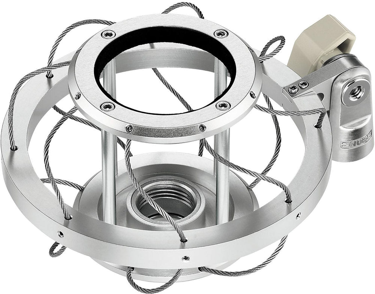 Shure A300SM ShureLock wire rope shock mount for KSM353/ED ribbon microphone
