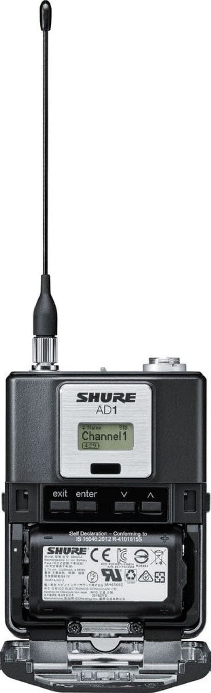 Shure AD1 Bodypack Transmitter