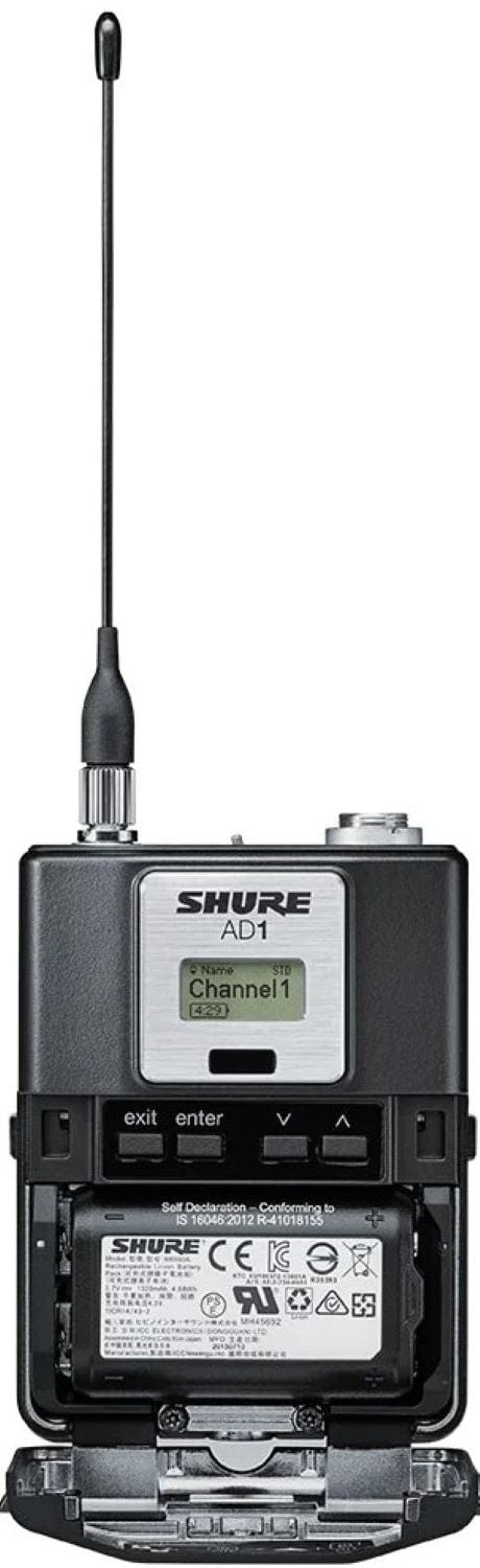 Shure Axient AD1 Bodypack Transmitter - K54 Band