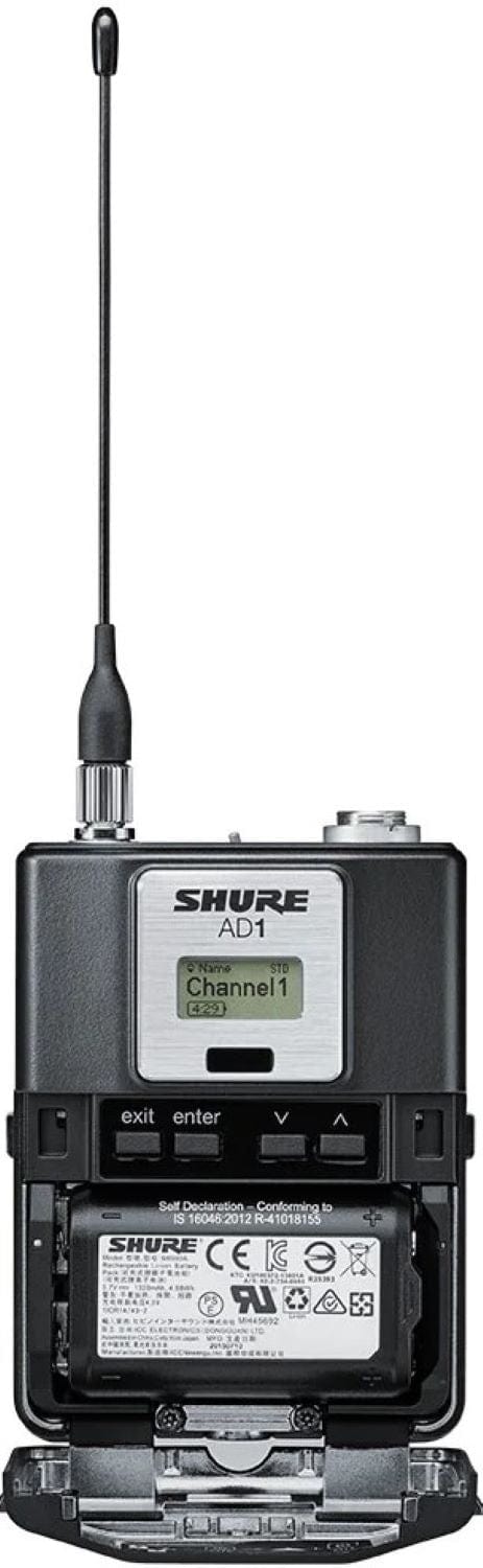 Shure Axient AD1 Bodypack Transmitter - X55 Band