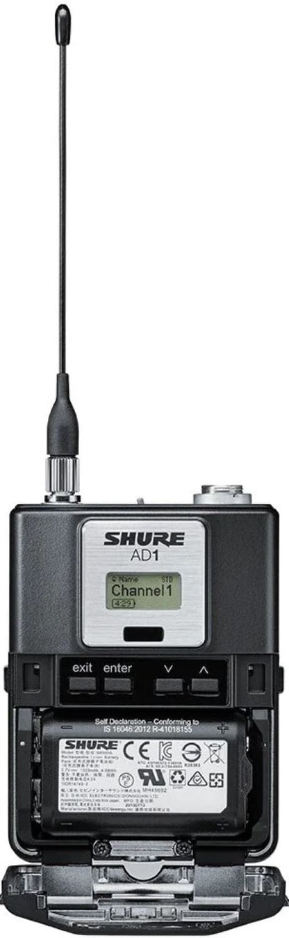 Shure Axient AD1 Bodypack Transmitter - X55 Band