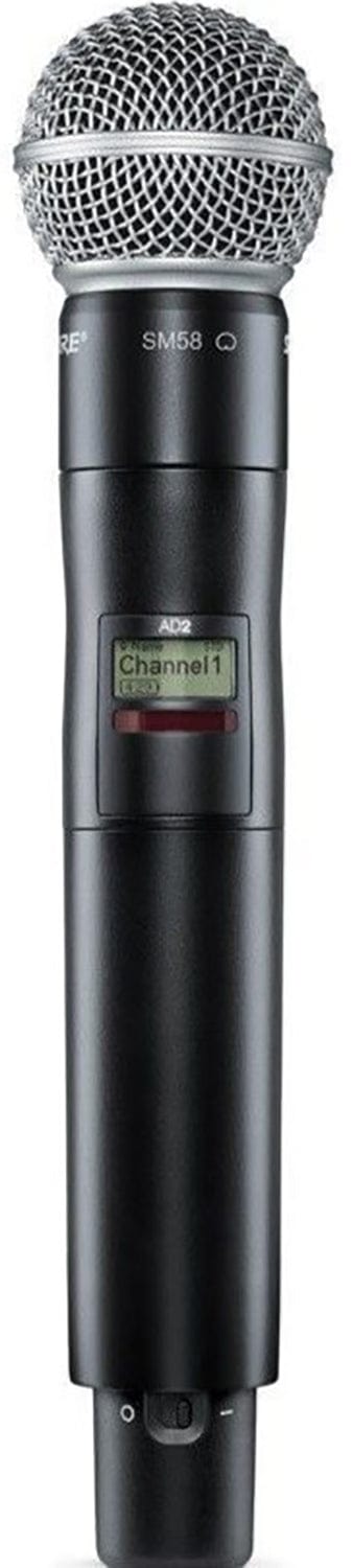 Shure Axient AD2/SM58 Handheld Wireless Microphone Transmitter - K54 Band