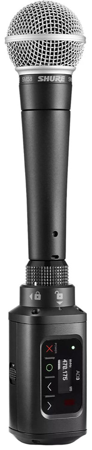 Shure Axient AD3 Axient Digital AD3 plug-on Transmitter - X55 Band