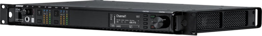 Shure AD4DNP-B Axient Digital 2-channel AC-only receiver front panel