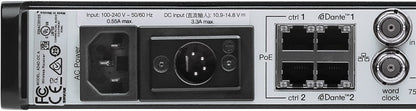 Shure AD4QUS=-C 4-Channel Digital Wireless Receiver with US Power Supply - C Band