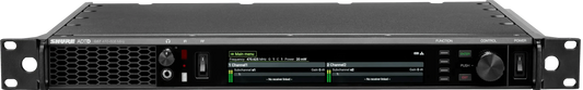 Shure ADTD Axient Digital PSM dual transmitter, front panel product view