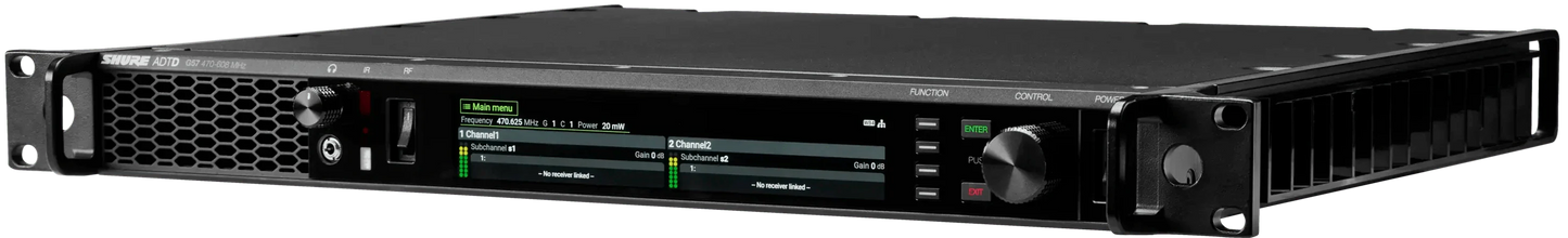 Shure ADTD Axient Digital PSM Wireless Dual Transmitter - Frequency Band G57 (470-608 MHz)