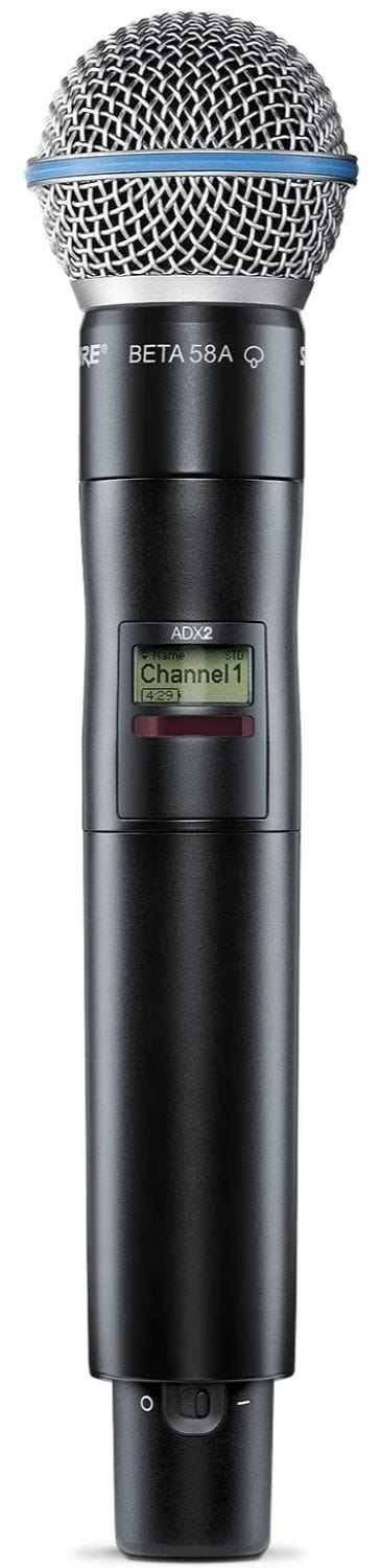 Shure Axient ADX2/B58 Handheld Wireless Microphone Transmitter - X55 Band