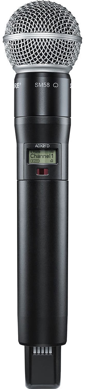 Shure Axient ADX2FD/SM58 Handheld Wireless Microphone Transmitter - G57 Band
