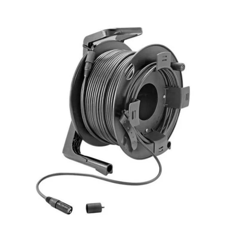 Allen & Heath AH10887 100m CAT6 cable drum with locking connector