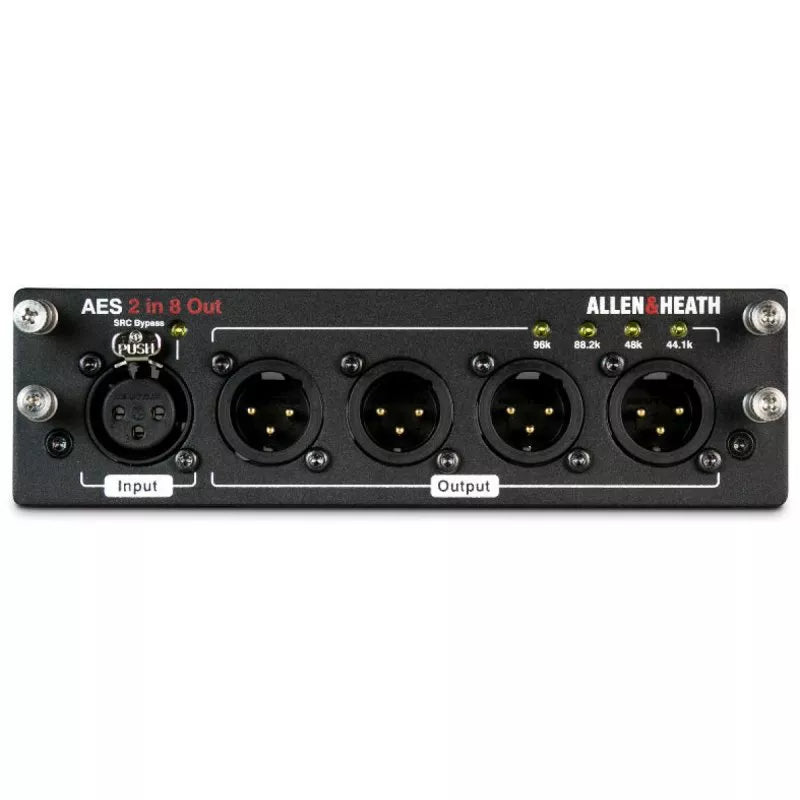 Allen & Heath AH-M-DL-AES2I8O-A AES3 module with 2 inputs and 8 outputs