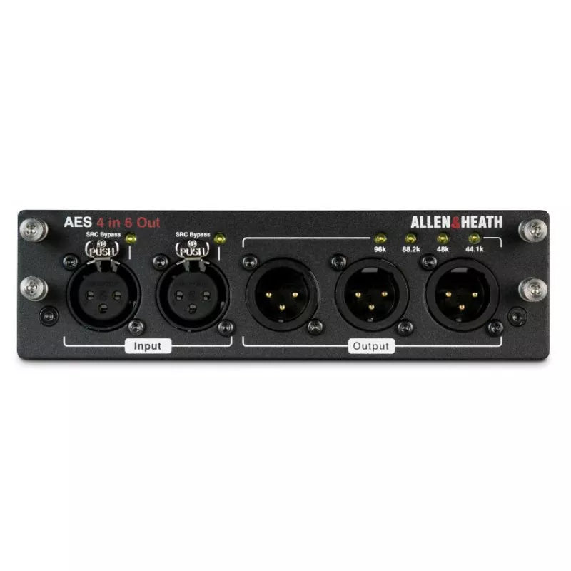 Allen & Heath AH-M-DL-AES4I6O-A AES3 module with 4 inputs and 6 outputs