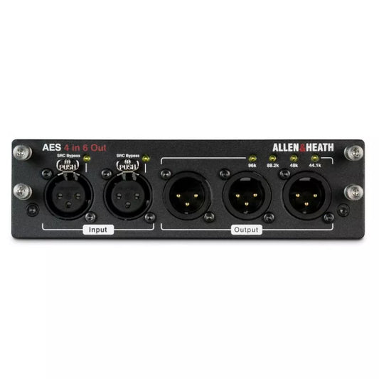 Allen & Heath AH-M-DL-AES4I6O-A AES3 module with 4 inputs and 6 outputs
