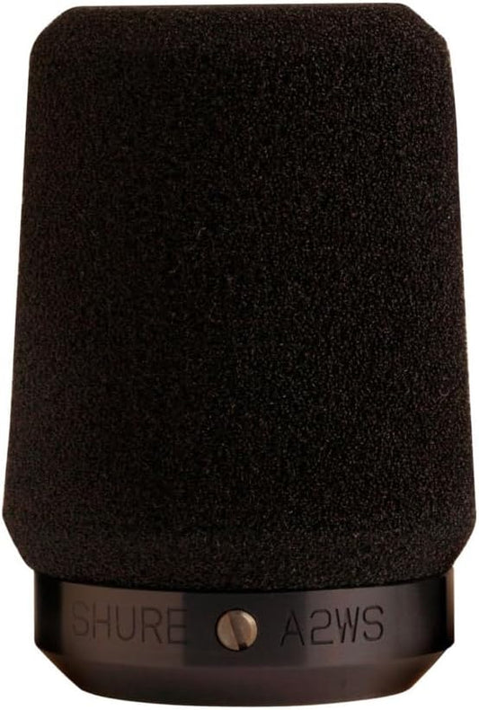 Shure A2WS locking foam windscreen for SM57 microphone