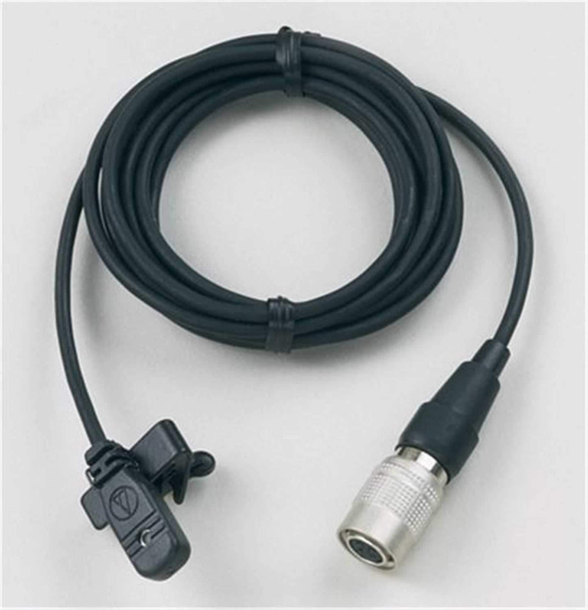 Audio-Technica AT-MT830-CW MT-830-CW Black Lavalier Microphone product photo