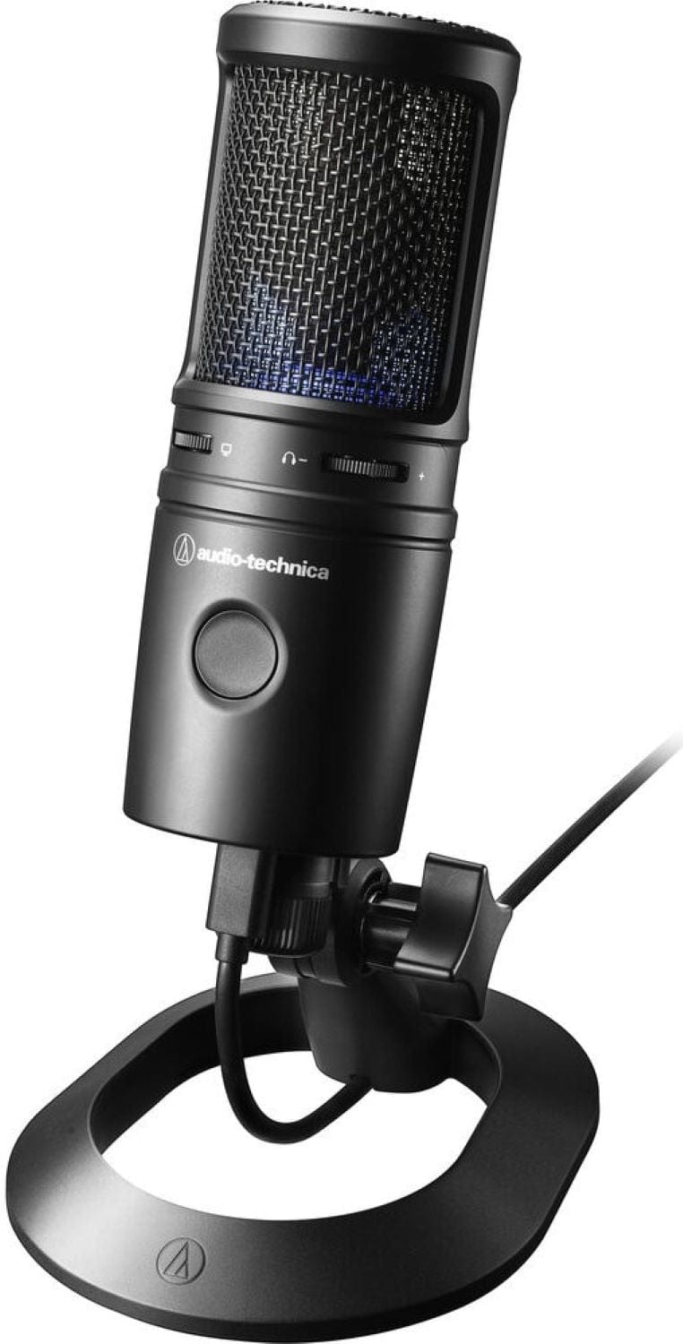 Audio-Technica AT2020USB-XX AT2020USB-X Cardioid Condenser USB Microphone with Desk Stand / Pop-Filter product photo