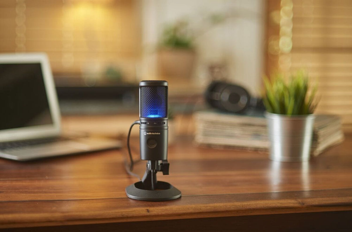 Audio-Technica AT2020USB-XX AT2020USB-X Cardioid Condenser USB Microphone with Desk Stand / Pop-Filter additional product photo 8