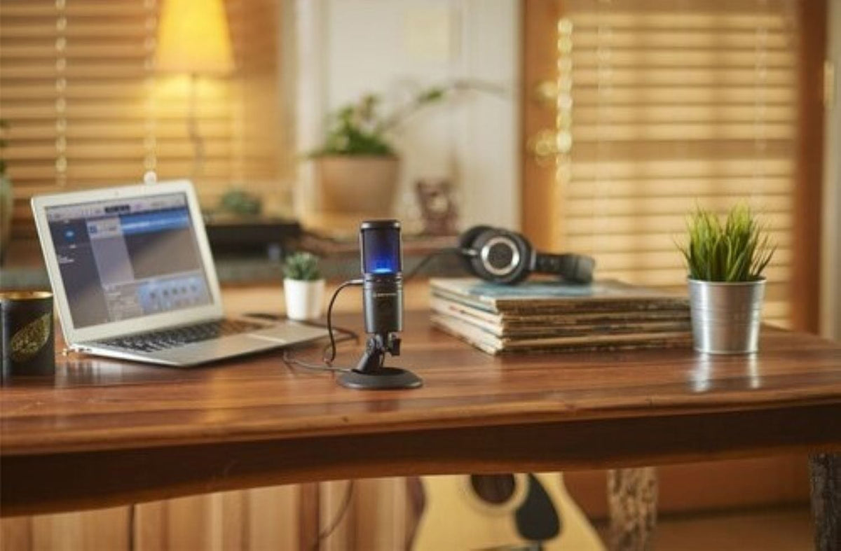Audio-Technica AT2020USB-XX AT2020USB-X Cardioid Condenser USB Microphone with Desk Stand / Pop-Filter additional product photo 7