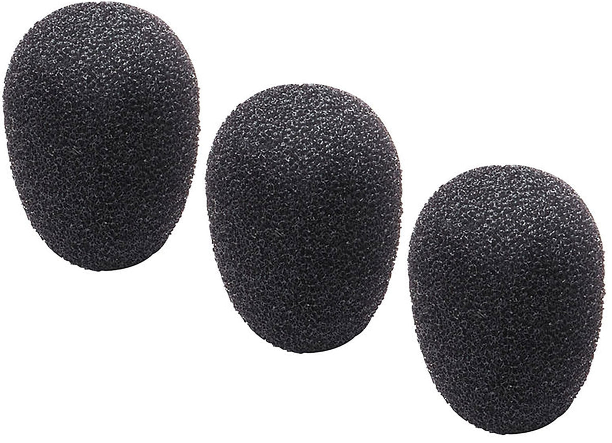 Audio-Technica AT8171 Windscreens for BP892X / BP893X / BP894X Microphones, 3-Pack, Black product photo