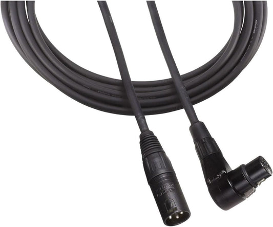 Audio-Technica AT8314-20R Right-Angle XLR Female to XLR Male Balanced Cable, 20 Feet product photo
