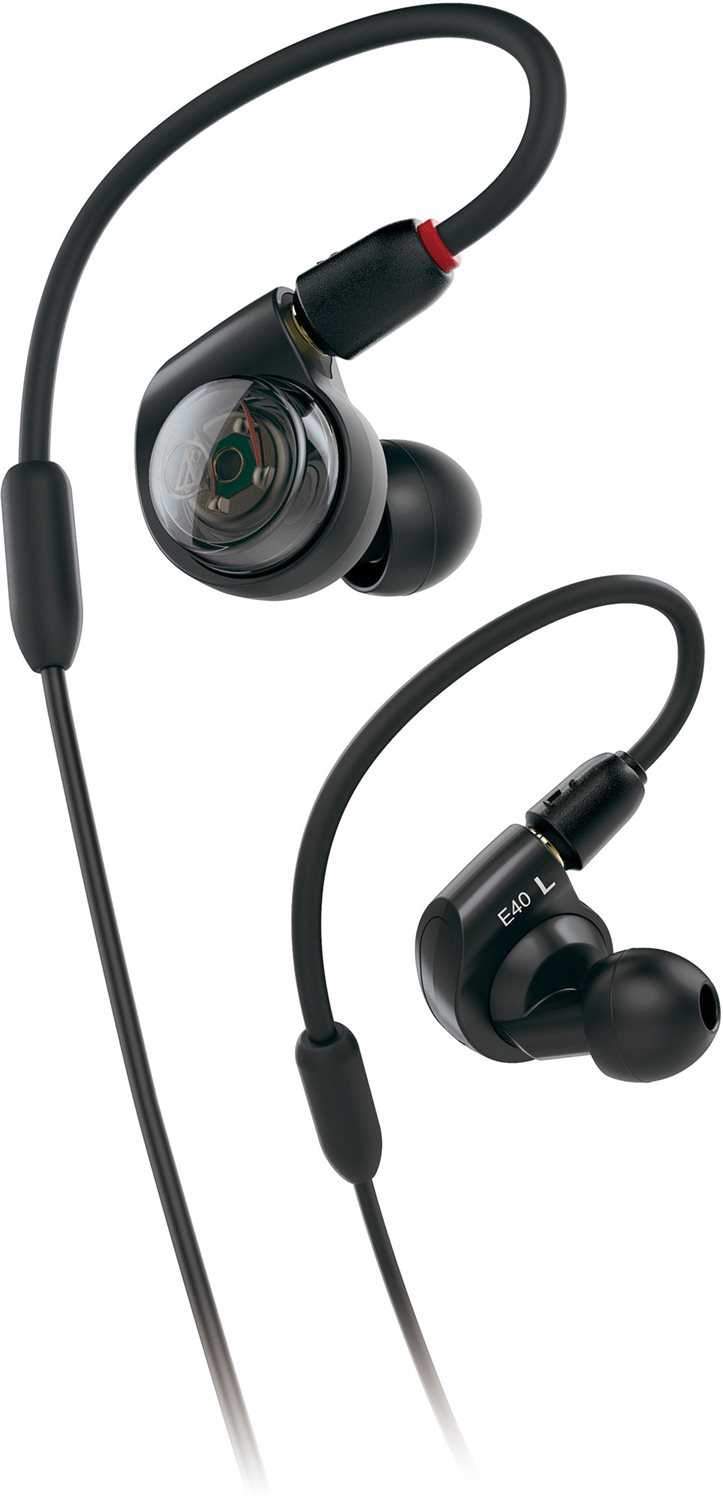 Audio-Technica ATH-E40 Monitor Earphones product photo
