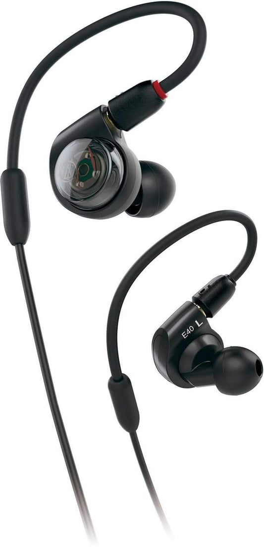 Audio-Technica ATH-E40 Monitor Earphones product photo