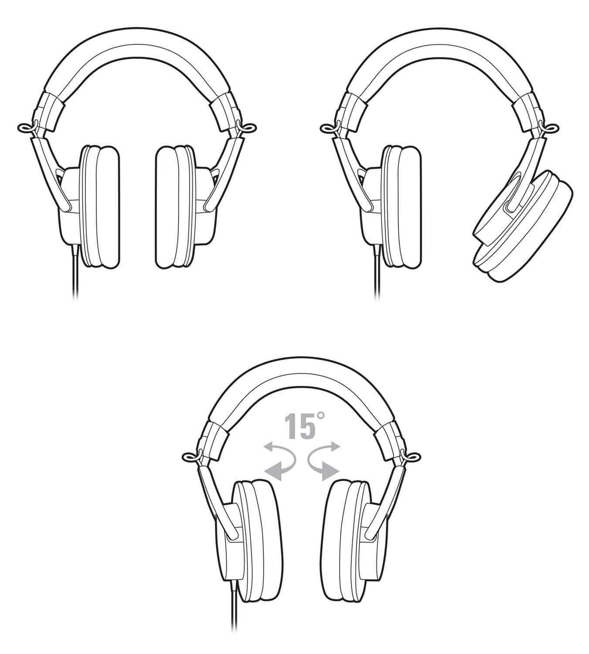 Audio-Technica ATH-M20X Headphones additional product photo 4