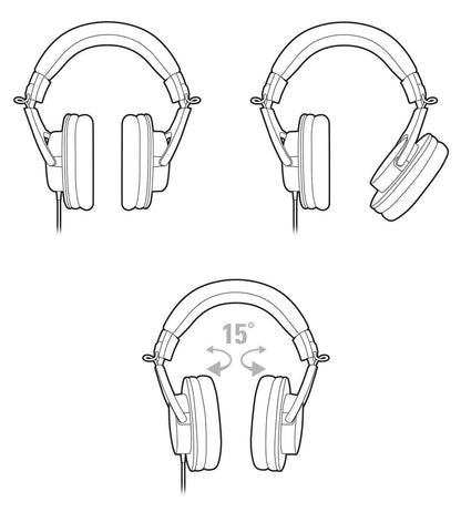 Audio-Technica ATH-M20X Headphones additional product photo 4