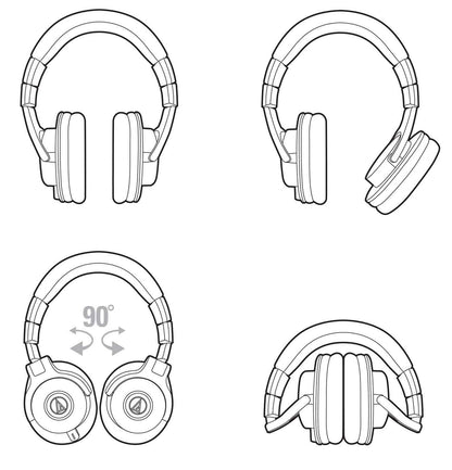 Audio-Technica ATH-M40X Headphones additional product photo 5