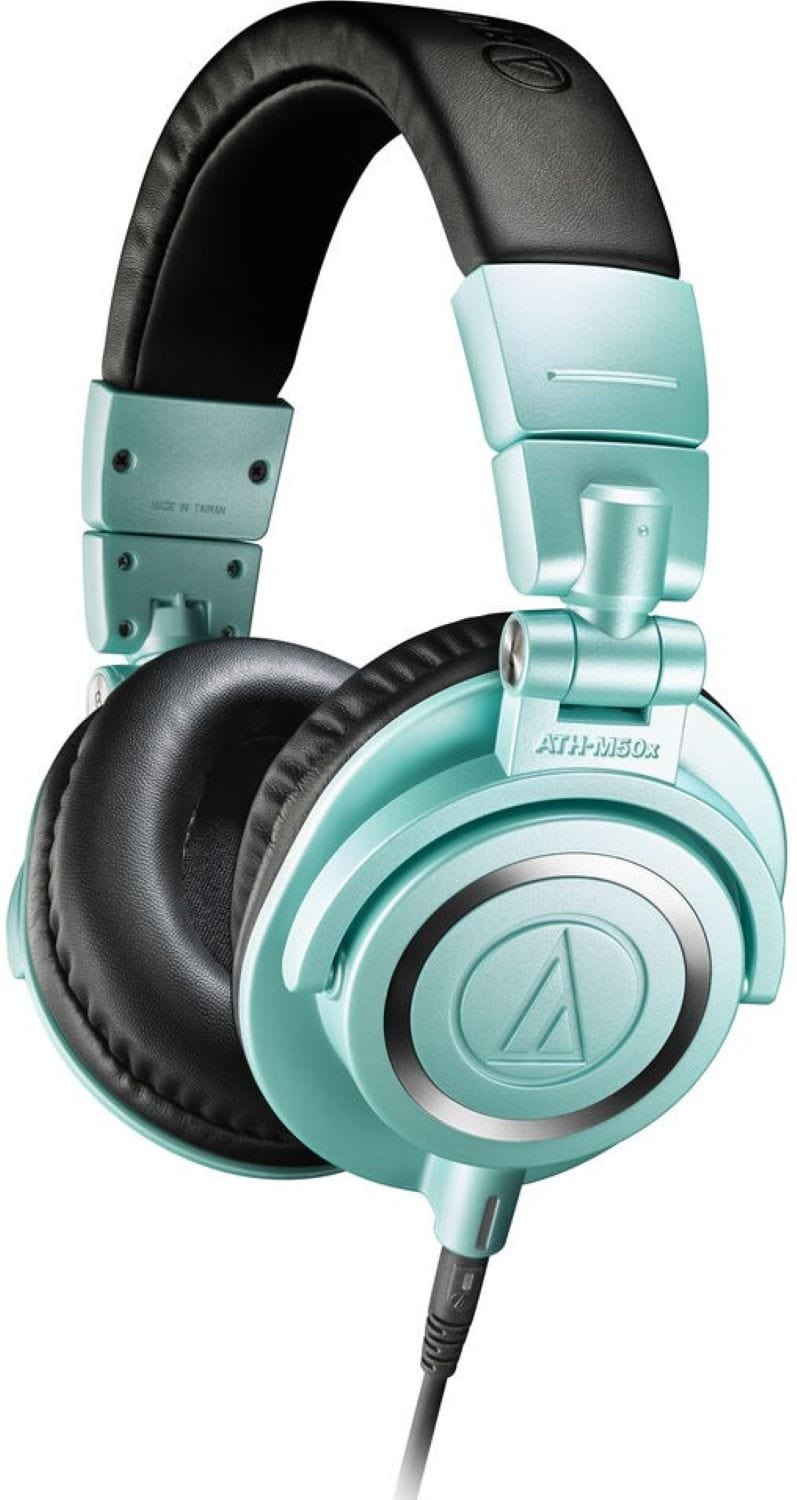 Audio-Technica ATH-M50XIB Closed-Back Monitor Headphones, Limited Edition Ice Blue product photo