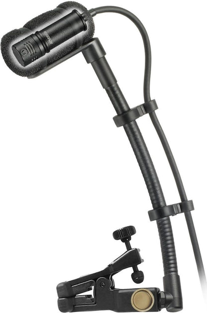 Audio-Technica ATM350UCW Instrument Microphone with Mount / 5-Inch Gooseneck for Wireless Body-Pack product photo