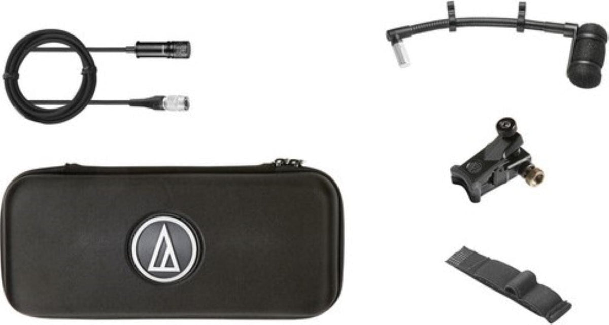 Audio-Technica ATM350UCW Instrument Microphone with Mount / 5-Inch Gooseneck for Wireless Body-Pack additional product photo 2