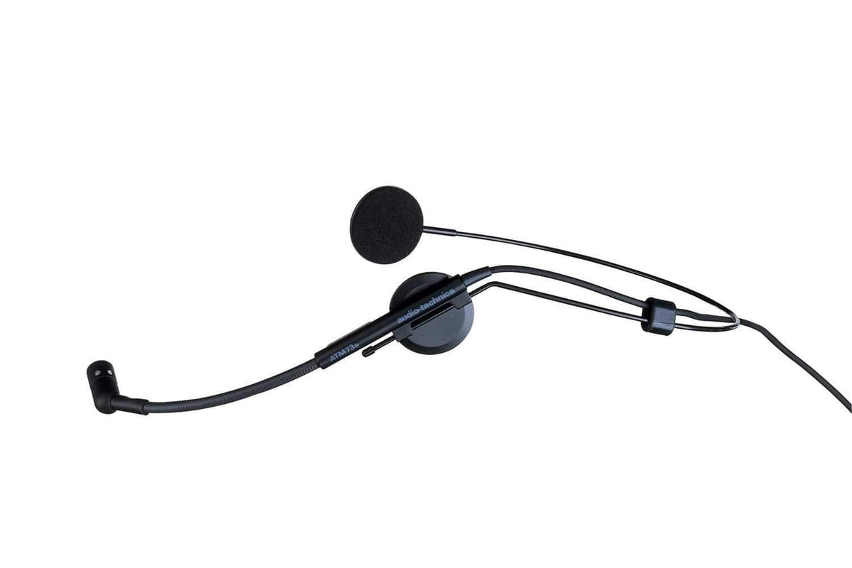 Audio-Technica ATM73AC ATM73 Cardioid Condenser Headworn Microphone, Less Power Module, Unterminated Cable product photo