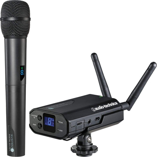 Audio-Technica ATW-1702 System 10 Wireless Mount Set with Handheld Microphone product photo