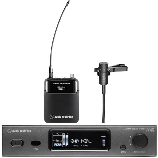 Audio-Technica ATW-3211-831DE2 3000 Wireless Lavalier Microphone System product photo