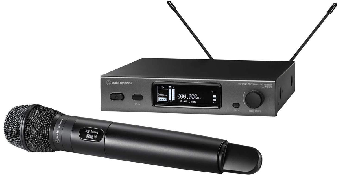 Audio-Technica ATW-3212-C710DE2 ATW-3212-C710 3000 Series Wireless Handheld Microphone with C710 DE2 product photo