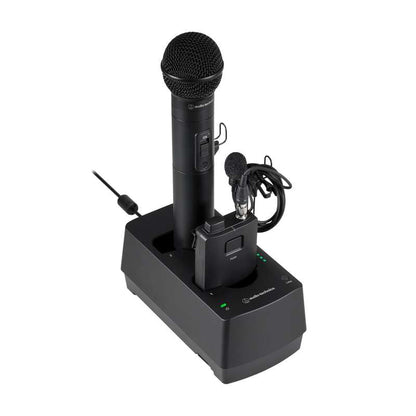 Audio-Technica ESW-CHG4 2-Bay Charging Dock for ESW Handheld & Beltpack product photo